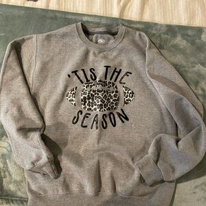 Gray 'Tis The Season Sweater